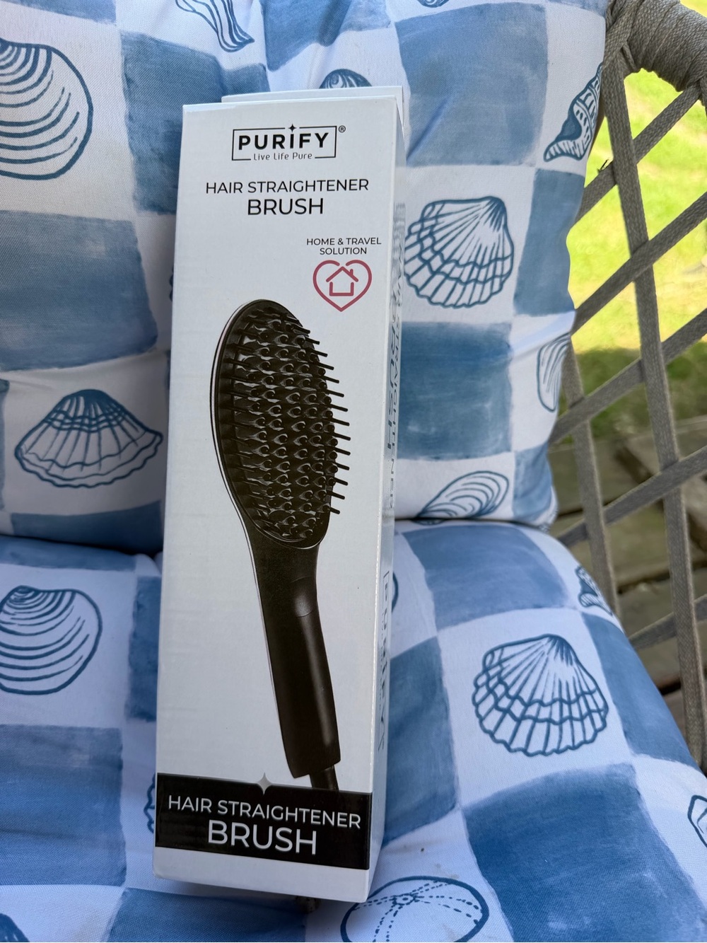 Purify Hair Straightener Brush